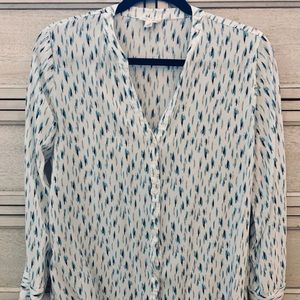 Joie soft button up blouse